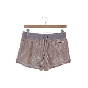 Vuori Clementine Shorts Pink‎ Salt Rainforest Women's Small Running Activewear